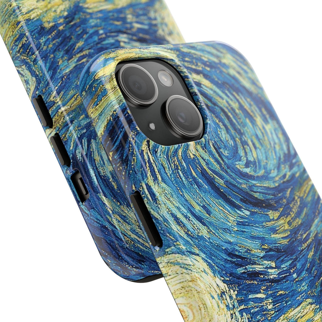Blue And Yellow Theme Art Colors Tough Phone Cases
