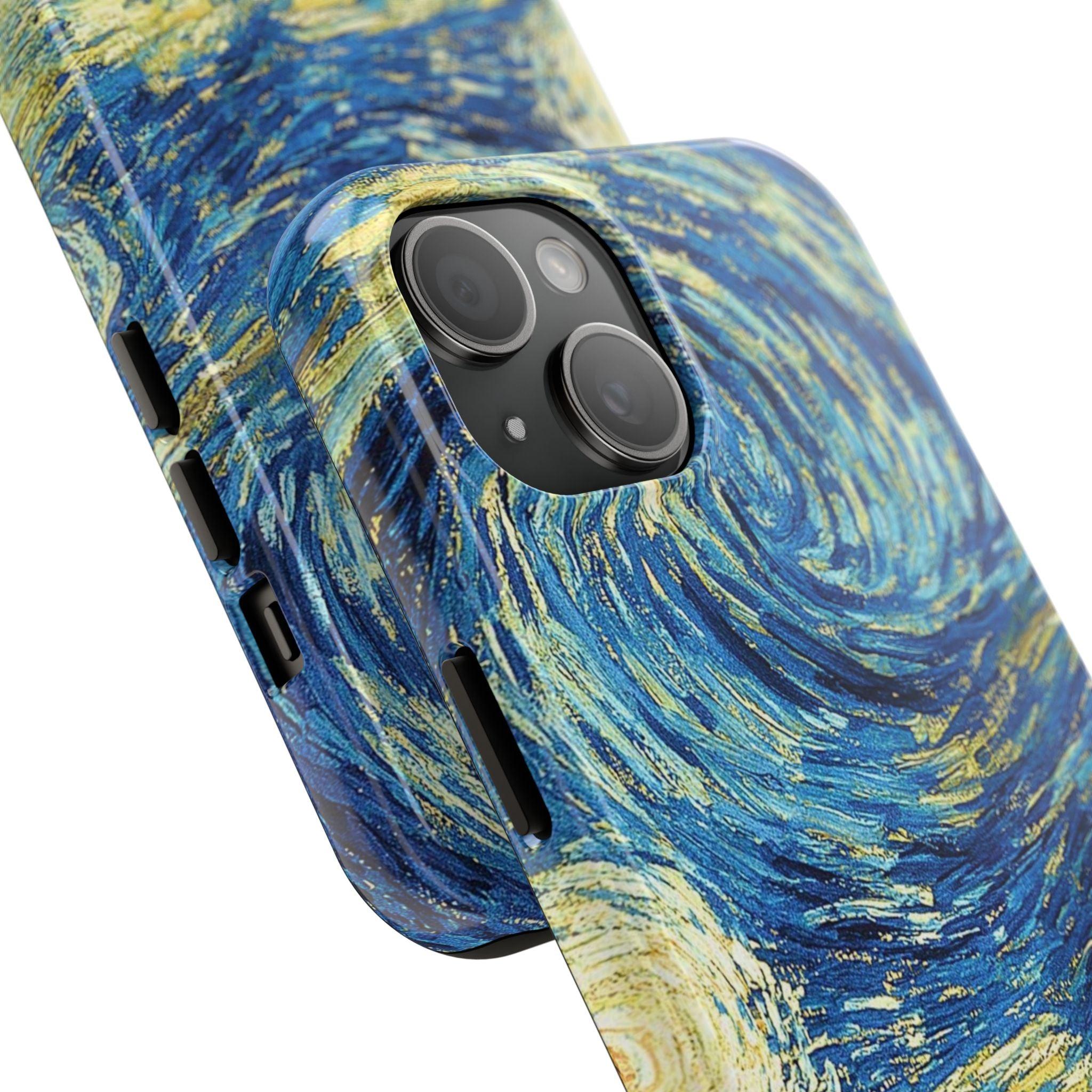 Blue And Yellow Theme Art Colors Tough Phone Cases