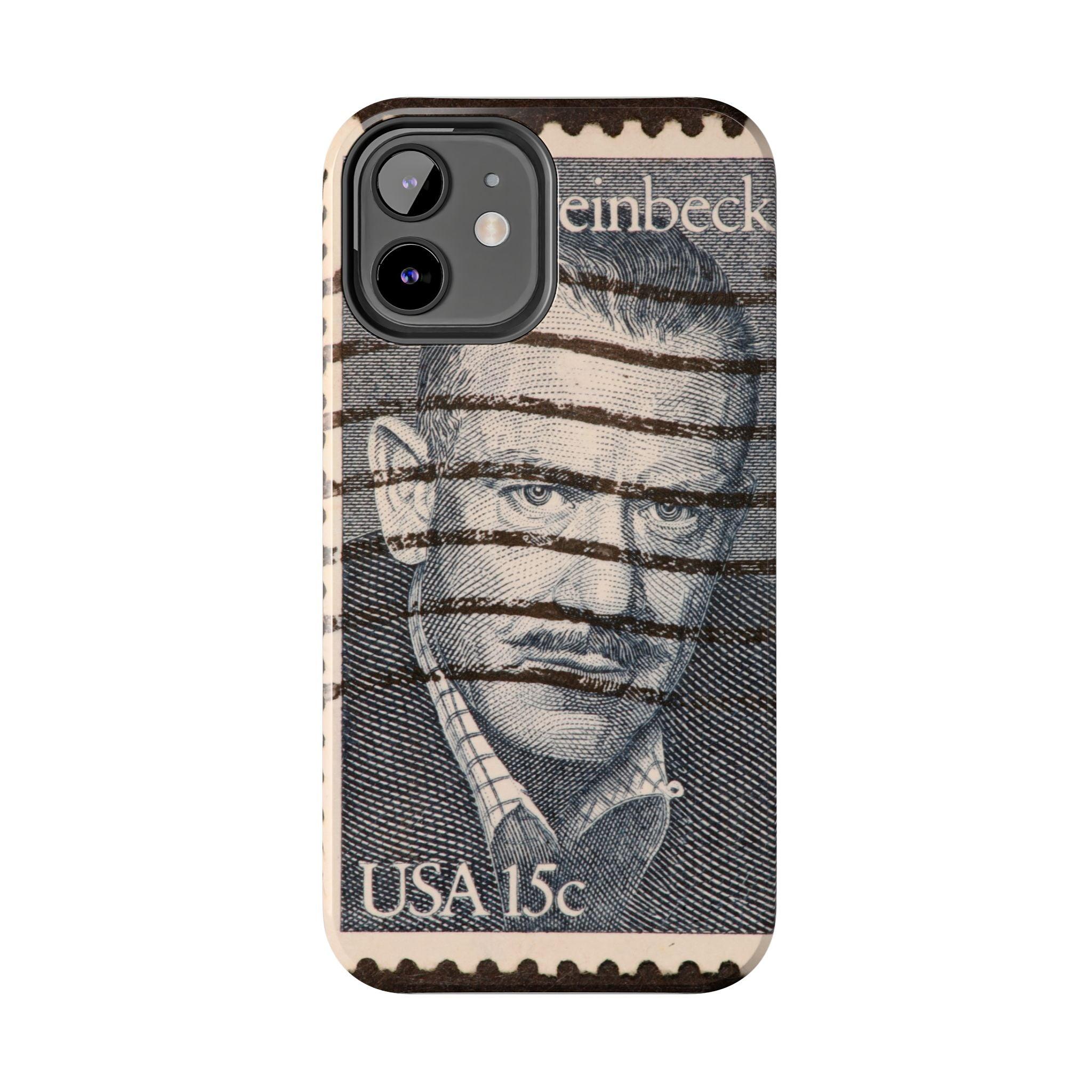 John Steinbeck USA 15c Printed Tough Phone Case for iPhone - Literary Tribute Design