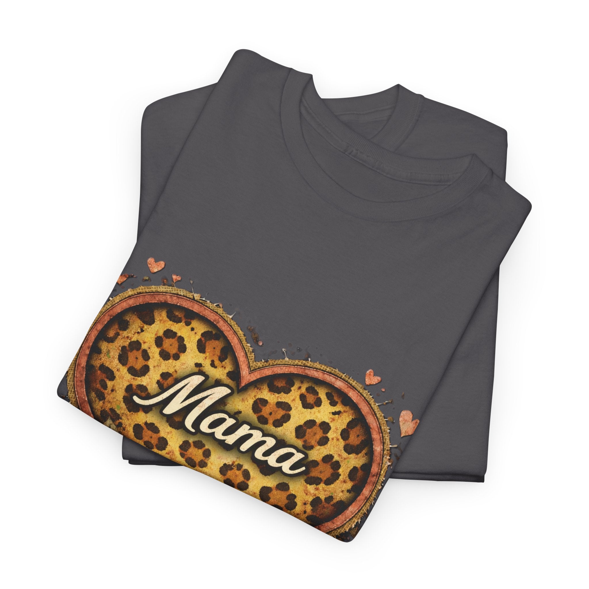 Mama Leopard Heart T-Shirt – Floral Tribal Mother's Day Tee