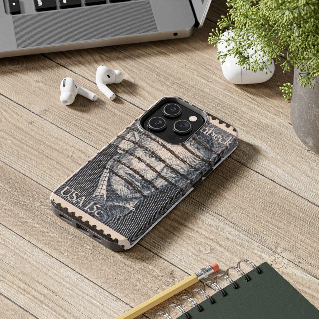 John Steinbeck USA 15c Printed Tough Phone Case for iPhone - Literary Tribute Design