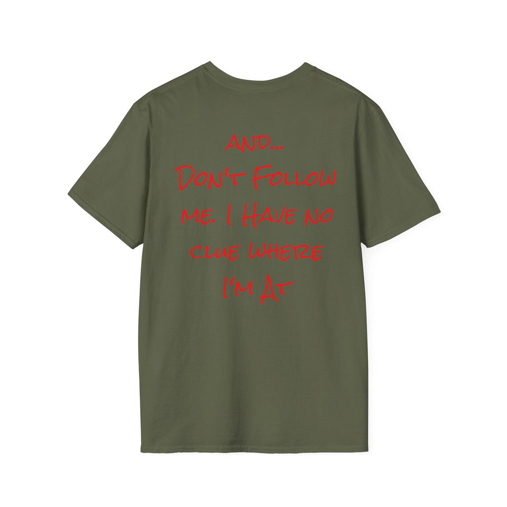 Funny 'Don't Ask Me Why I'm Smiling — I'm High!' T-Shirt — Novelty Stoner Graphic Tee