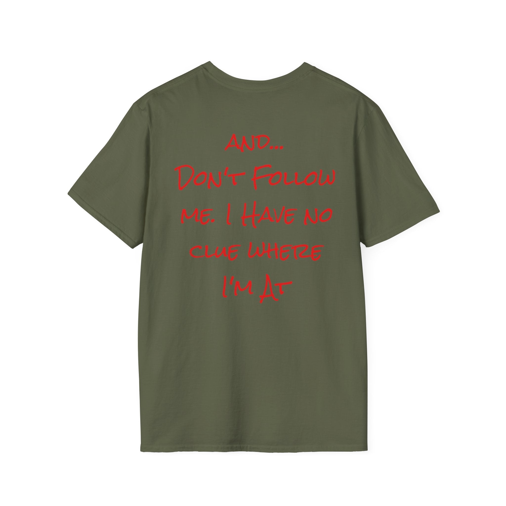 Funny 'Don't Ask Me Why I'm Smiling — I'm High!' T-Shirt — Novelty Stoner Graphic Tee