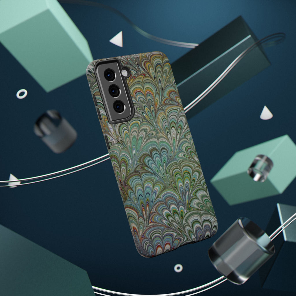 Italian Peacock Green Highly Durable Phone Case for Apple + Samsung