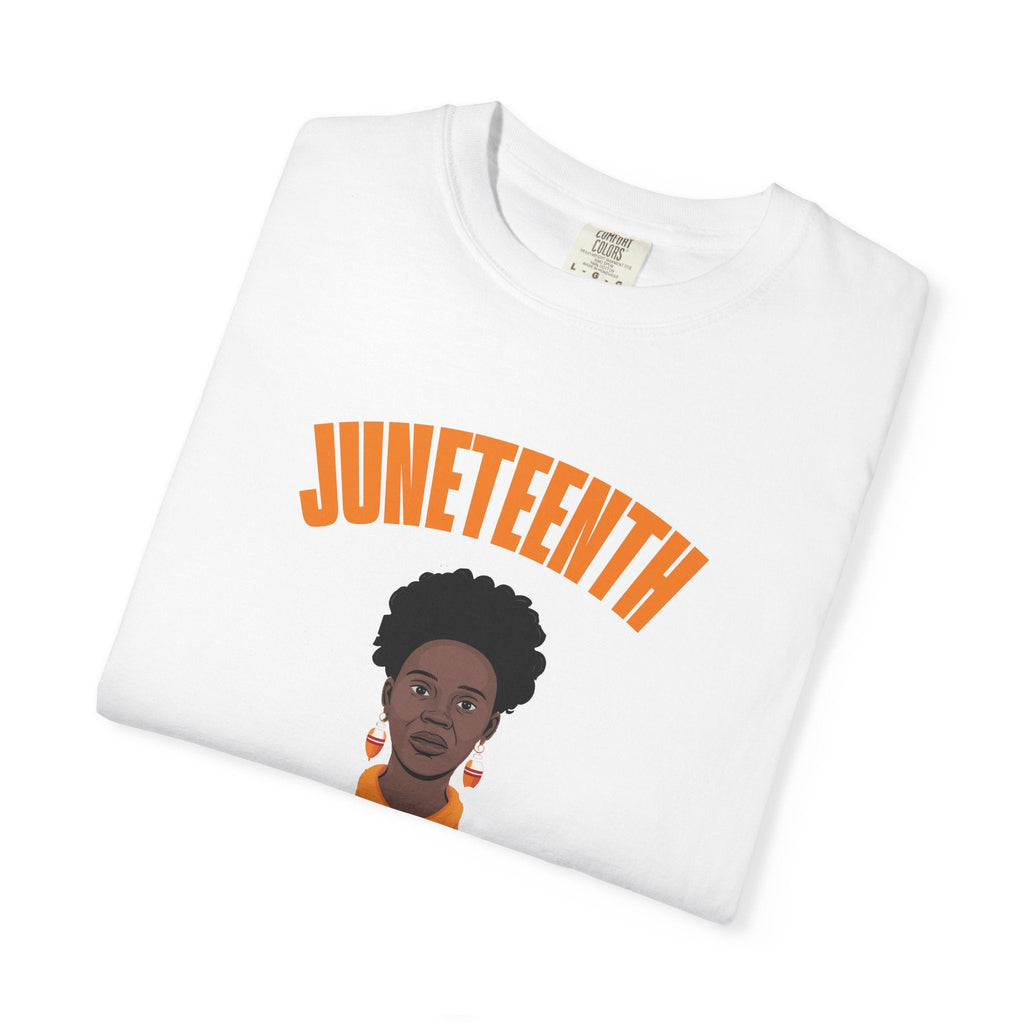 Juneteenth Black History Cotton Tee - Resilience Design - DipaliZ