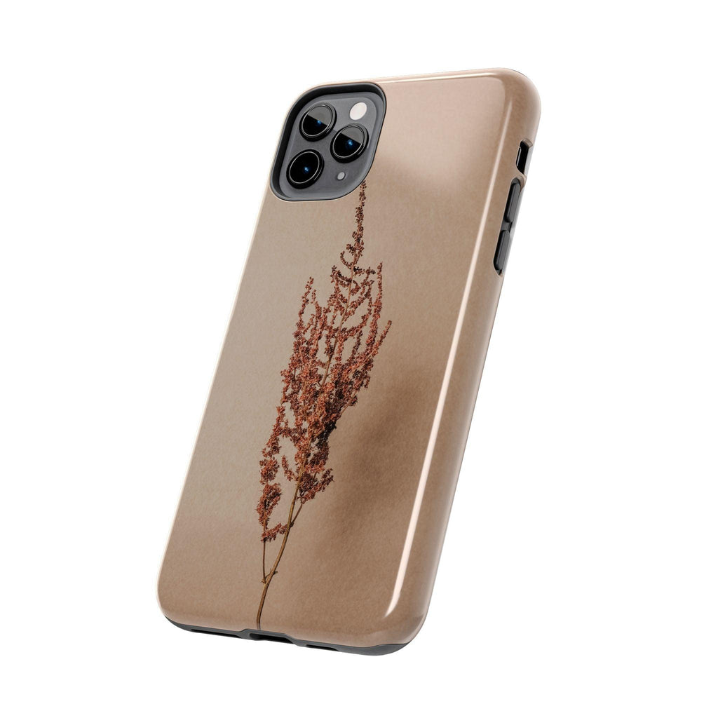 Brown Dry Leaf Tough Phone Cases
