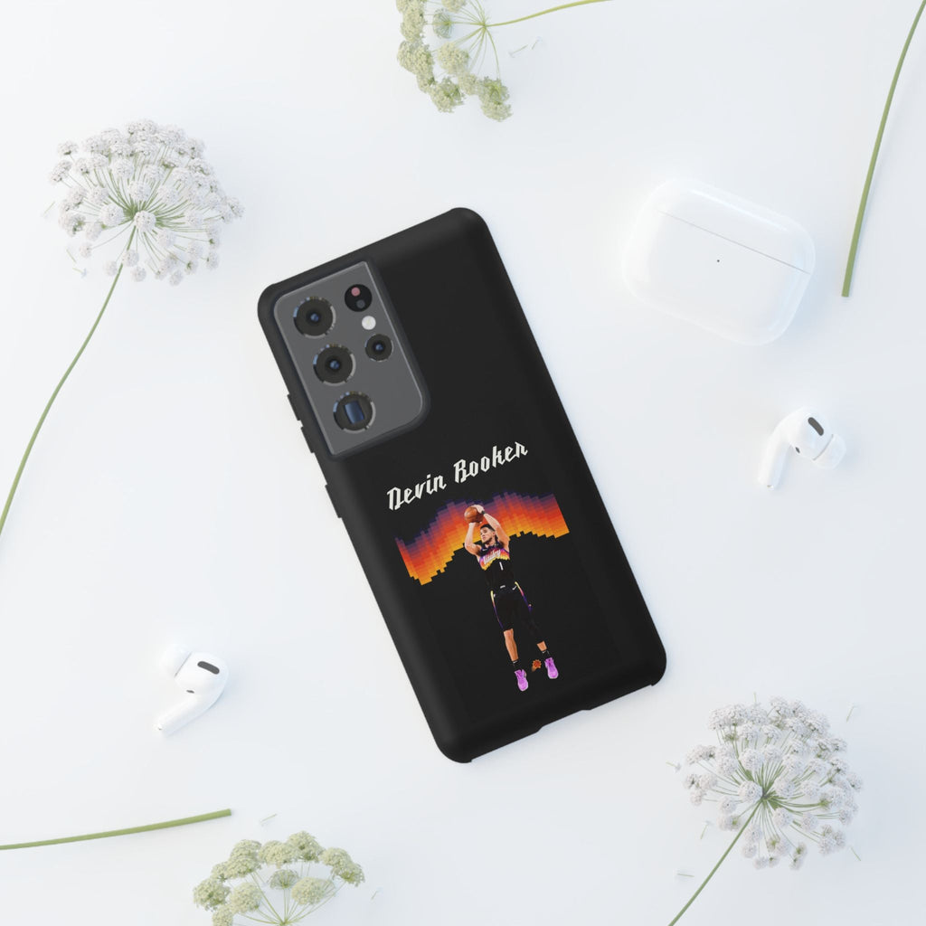 Devin Booker Precision Blaze Series – Dual-Layer ShockGuard Protection | Fits iPhone 8–16 Pro Max & Samsung Galaxy S10–S25 Ultra