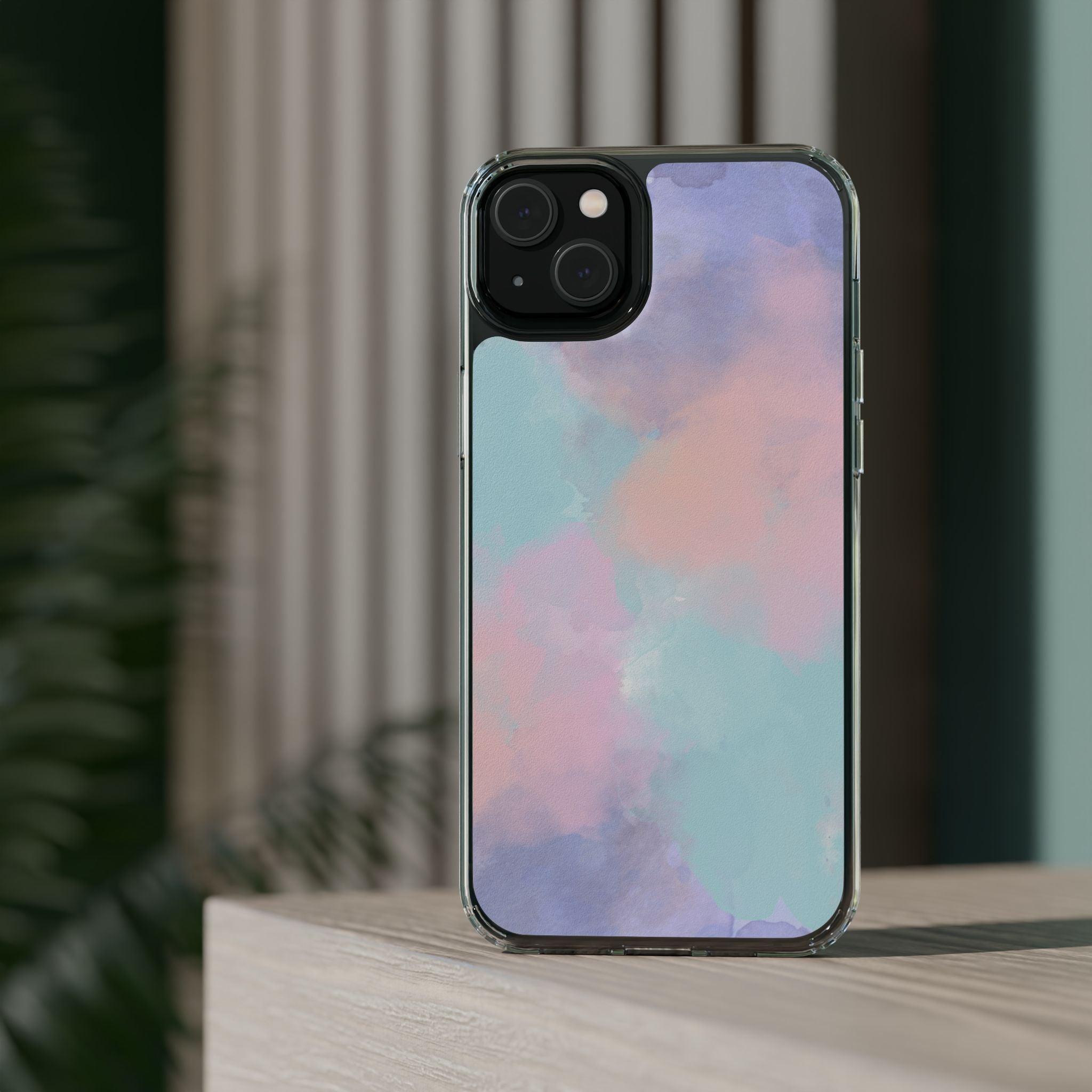 Shades of Pastel Clear Cases