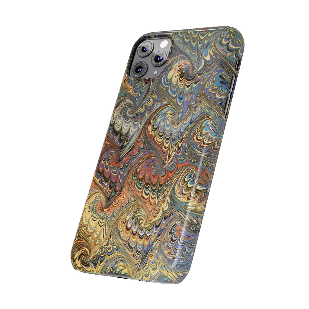 Golden Fall Colors Italian Traditional Marble Design