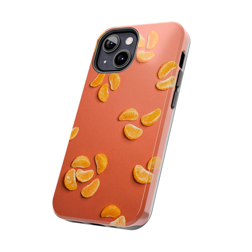 Peal Oranges printed Tough Phone Cases