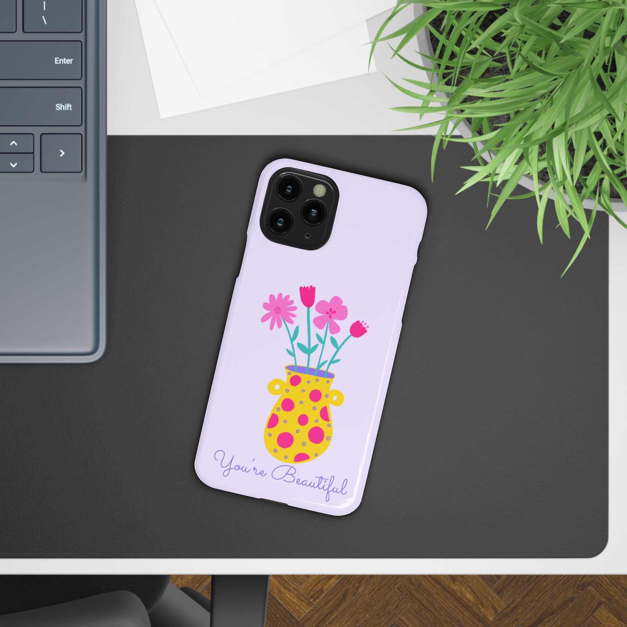 Floral Pot Phone Case – Bloom with Style Everywhere You Go
