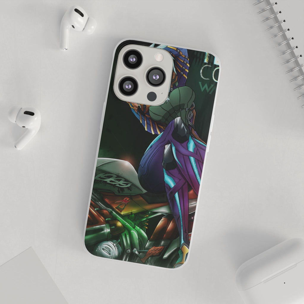 Anime-Inspired Phone Case - Flexi Cases, Custom Phone Cover, Gift for Her, Birthday Present, Unique Cell Phone Accessories