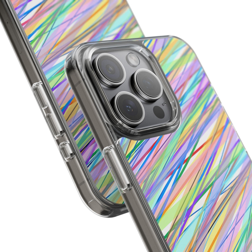 Threads Of Colors Clear Case