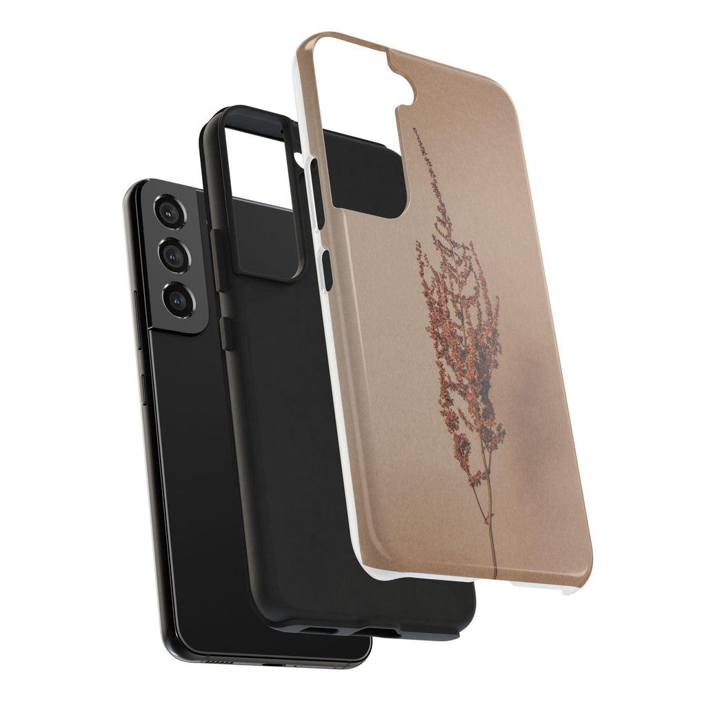 Brown Dry Leaf Tough Phone Cases