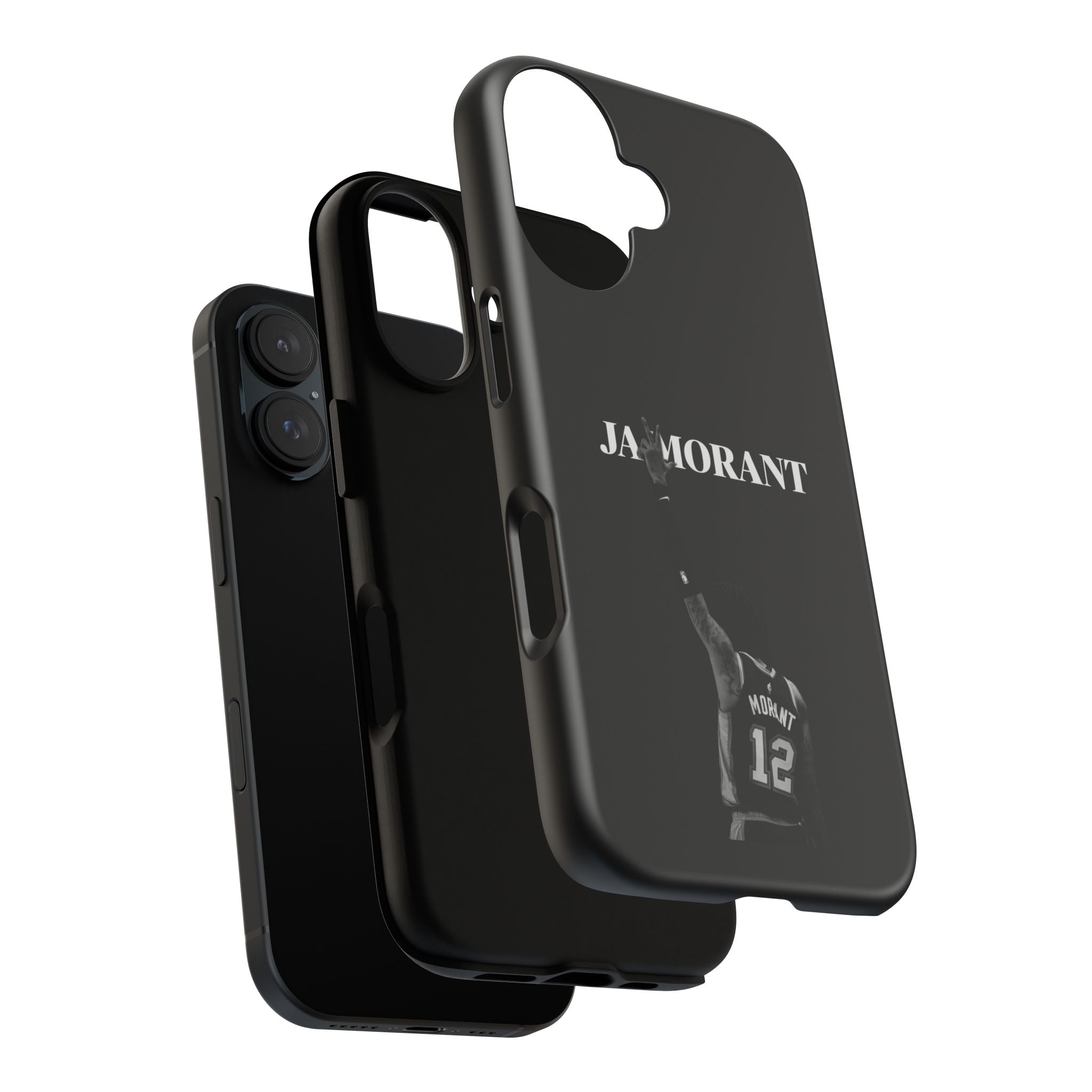 Ja Morant Explosive Drive Series – Shock-Absorbing Dual-Layer Case | Compatible with iPhone 8–16 Pro Max & Samsung Galaxy S10–S25 Ultra