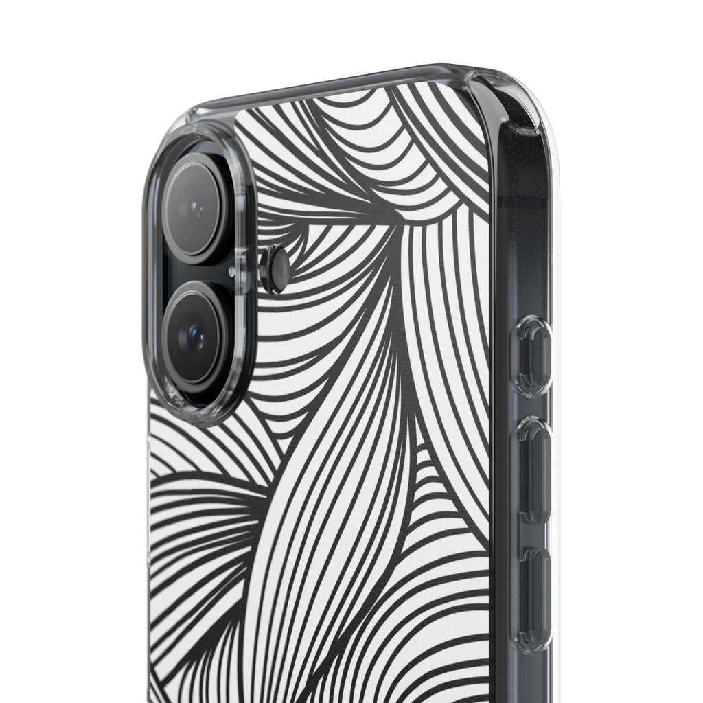 Black and White Illusion Clear Cases