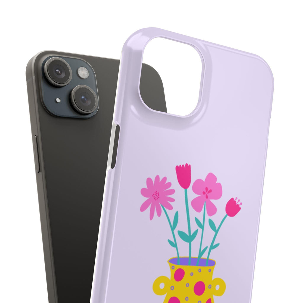 Floral Pot Phone Case – Bloom with Style Everywhere You Go