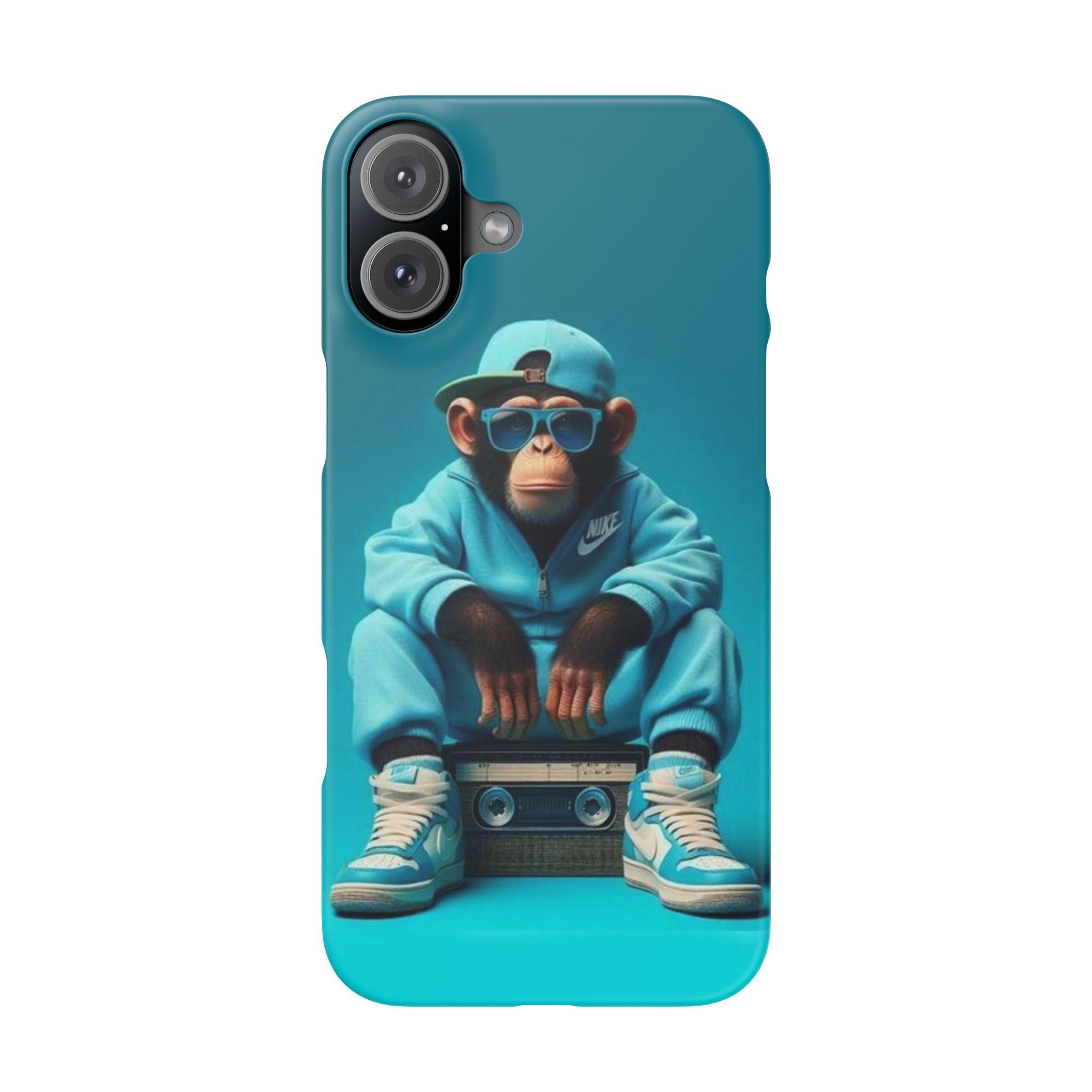 Monkey Madness Phone Case – Unleash the Fun with Cartoon Style!