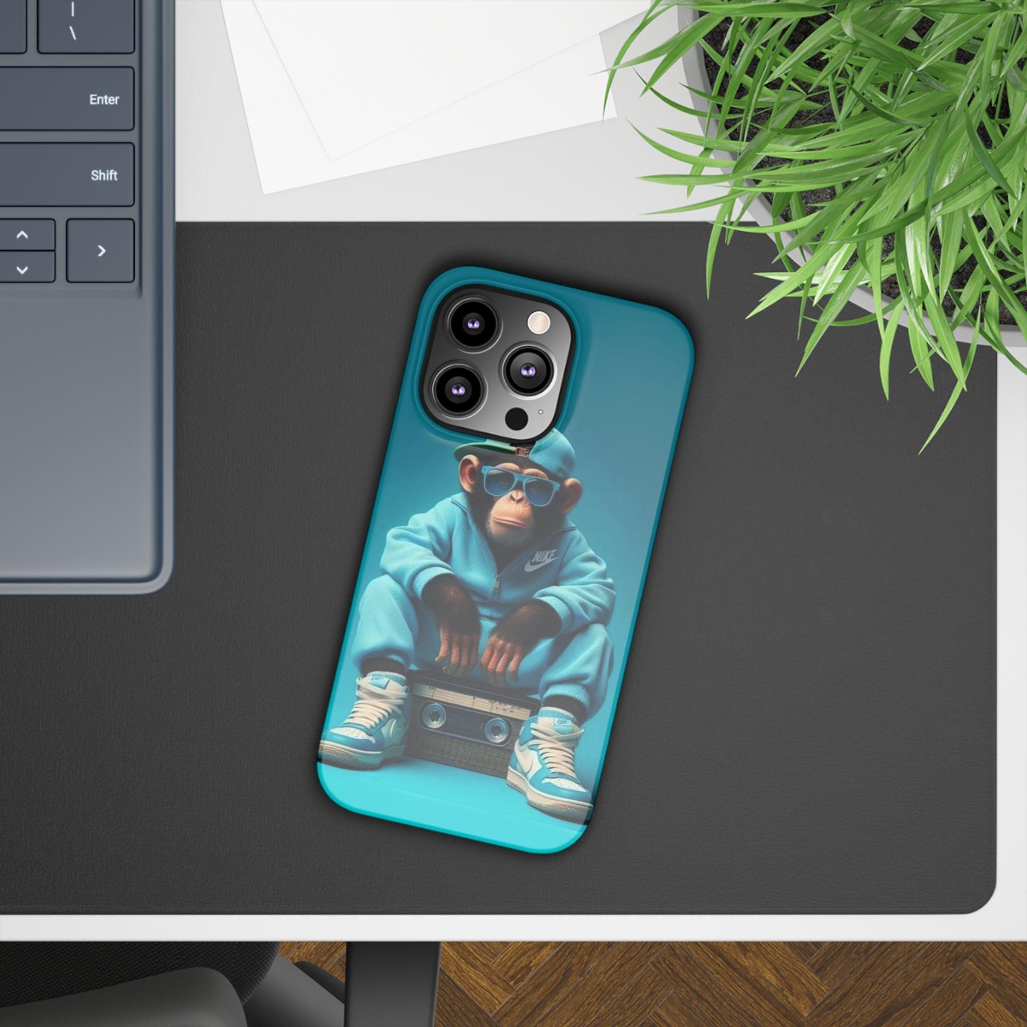 Monkey Madness Phone Case – Unleash the Fun with Cartoon Style!