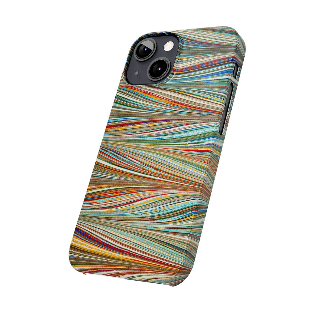 Florentine Multi-Colored Marbled Phone Case