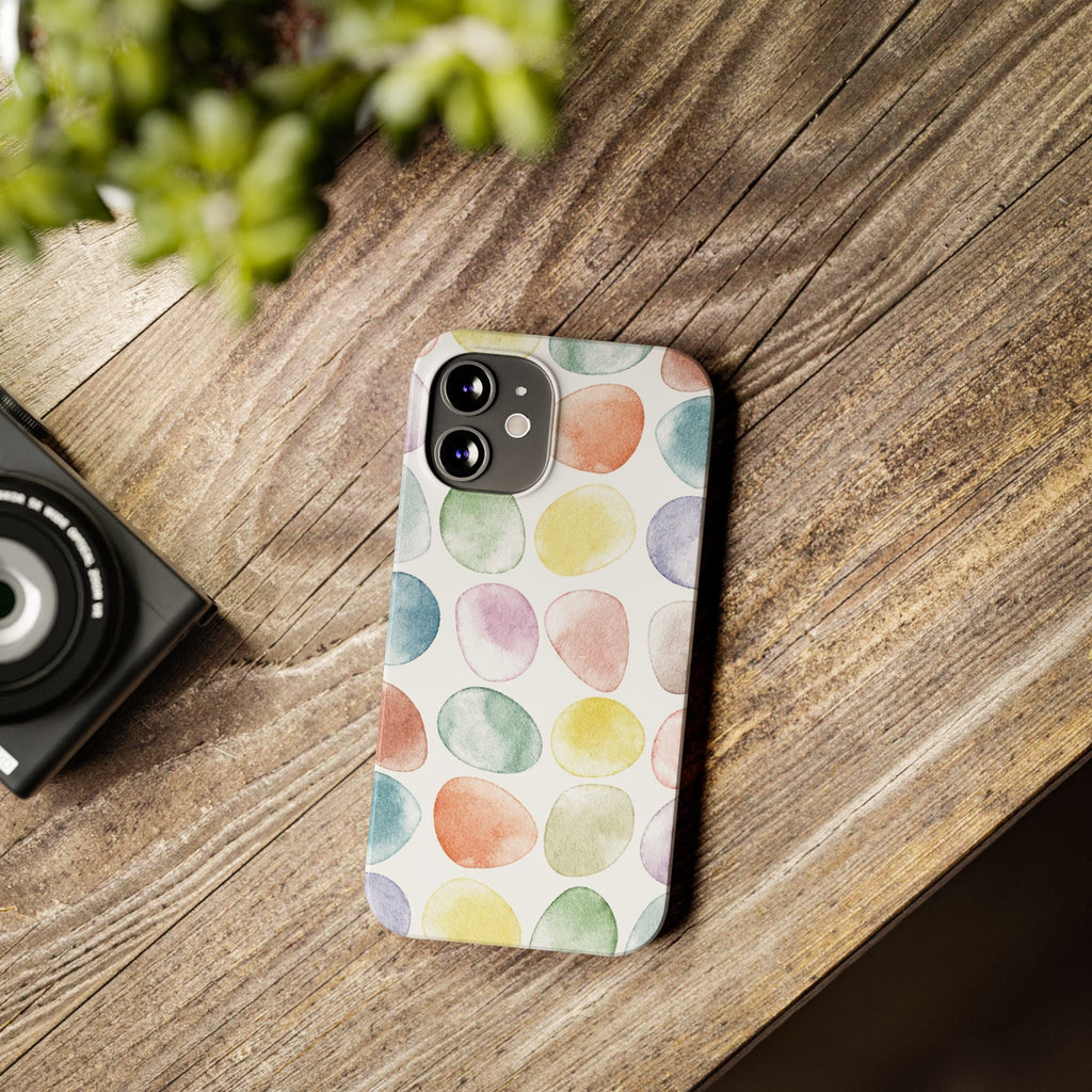 Colorful Watercolor Organic Circle Phone Cases