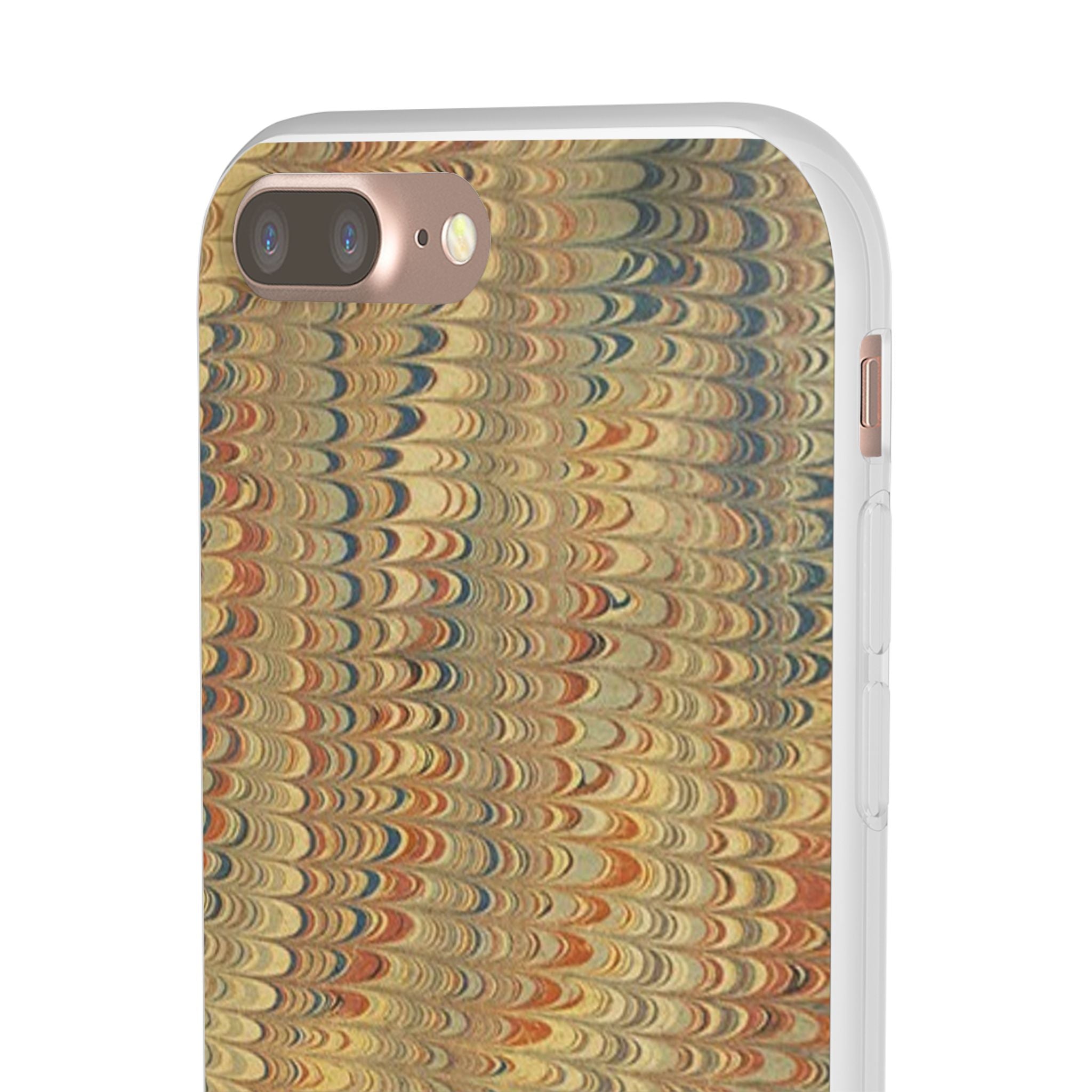 Golden Fall Neutrals Italian Marbled Design Stylish Phone Cases