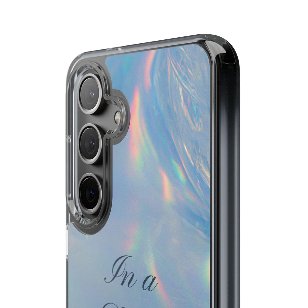 In a Dream Shinny Blue Clear Cases