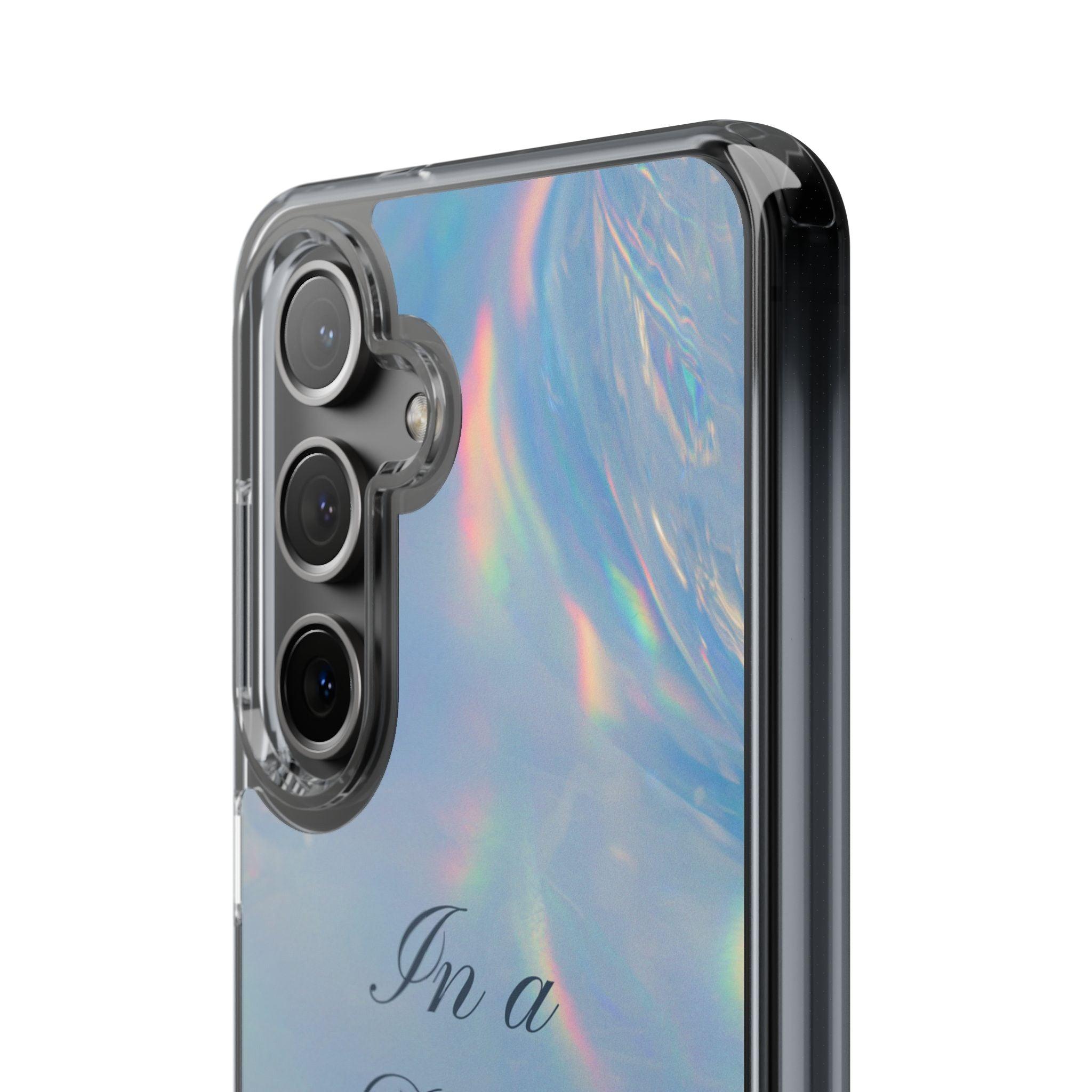 In a Dream Shinny Blue Clear Cases