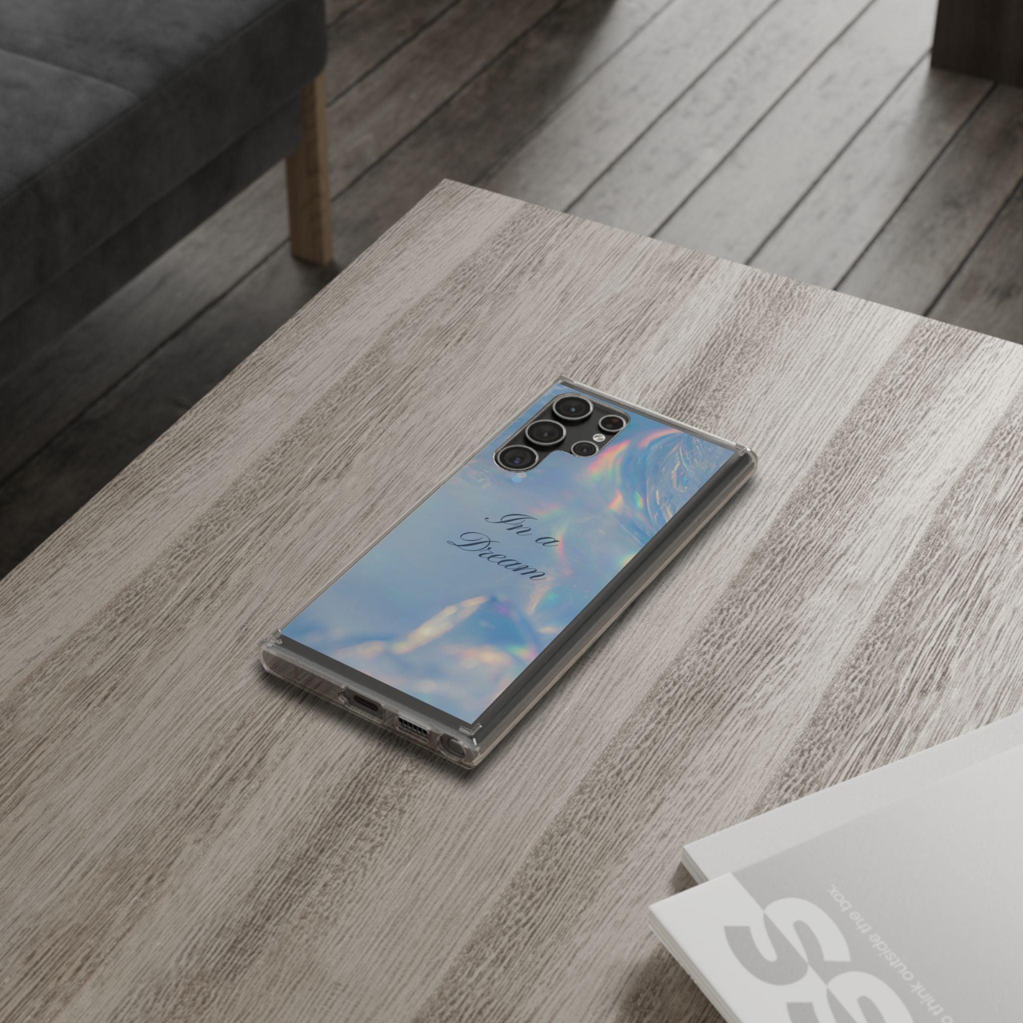 In a Dream Shinny Blue Clear Cases