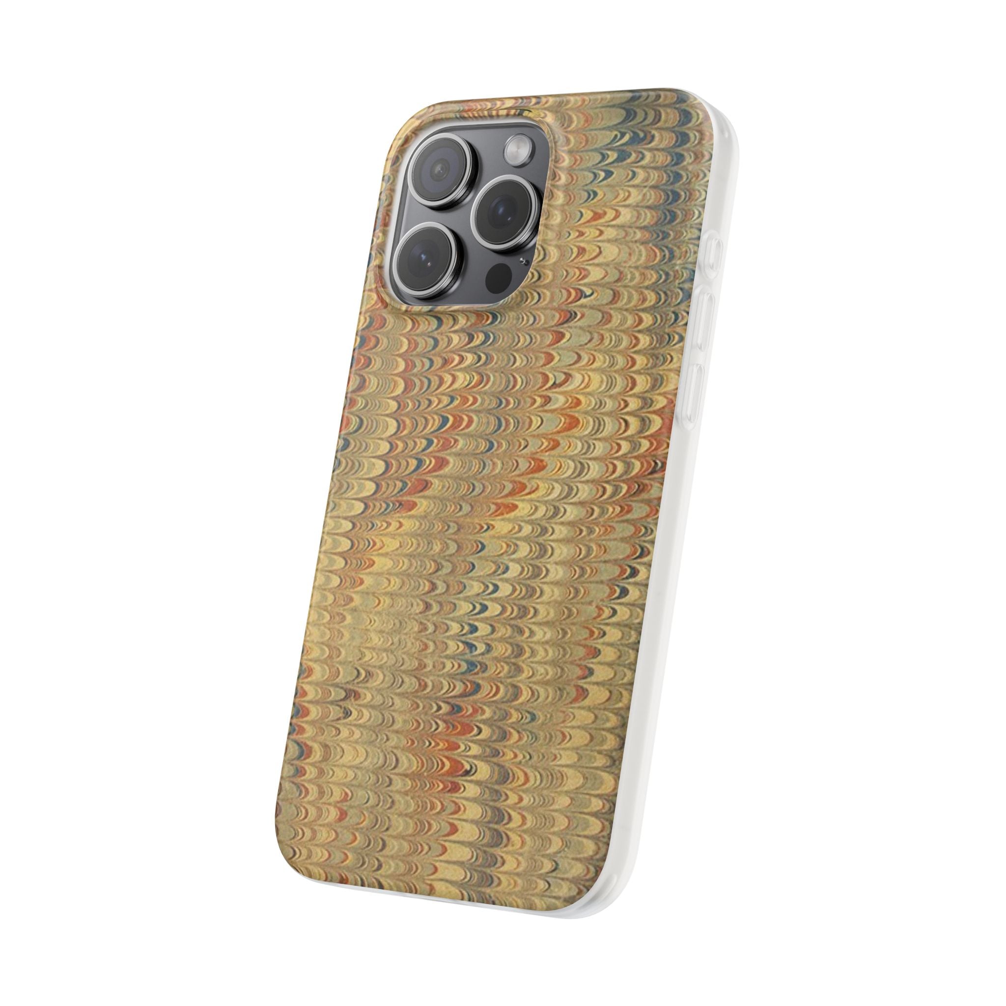 Golden Fall Neutrals Italian Marbled Design Stylish Phone Cases