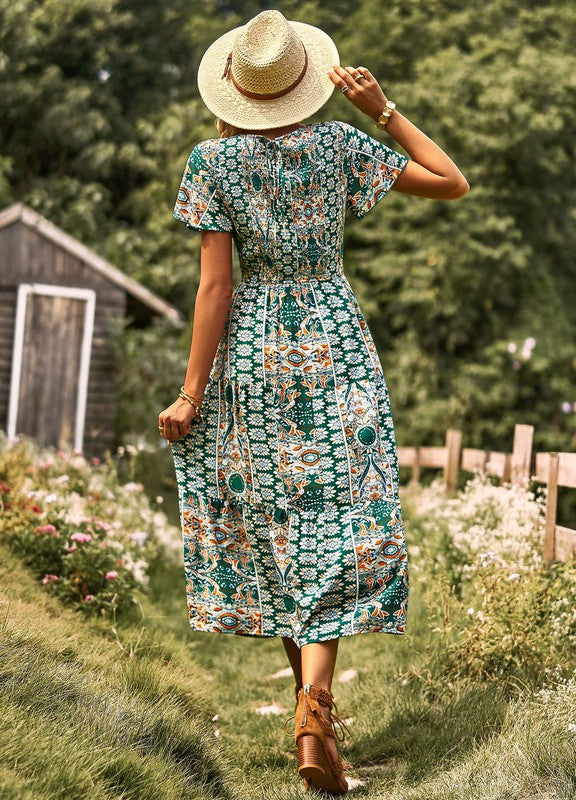 Printed Dress