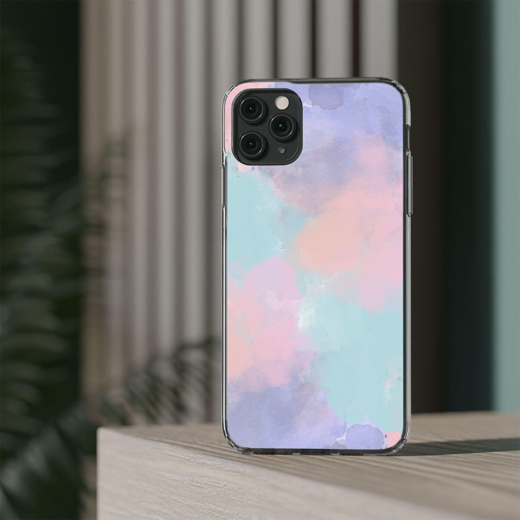Shades of Pastel Clear Cases