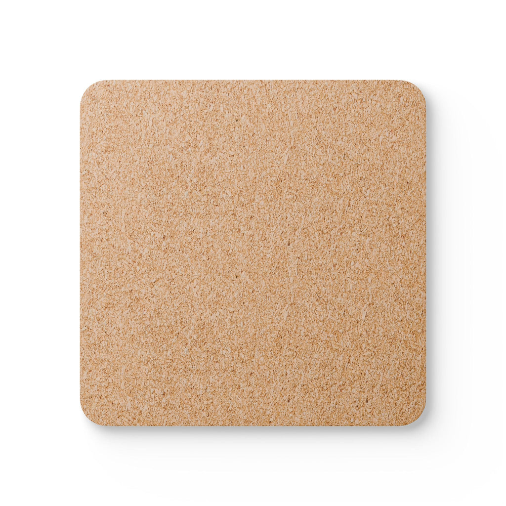 Italian Marbled Cork Coaster Set, Modern Minimalist Drink Coasters (4-Pack)