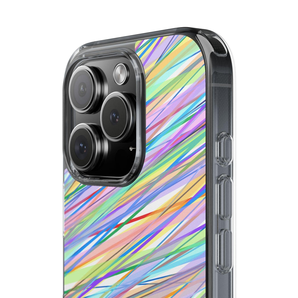 Threads Of Colors Clear Case