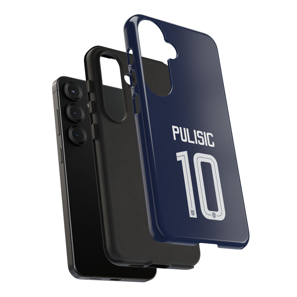 Christian Pulisic Precision Armor – Dual-Layer Durability & Sleek Fit | Compatible with iPhone 8 to 16 Pro Max & Samsung Galaxy S10 to S25 Ultra