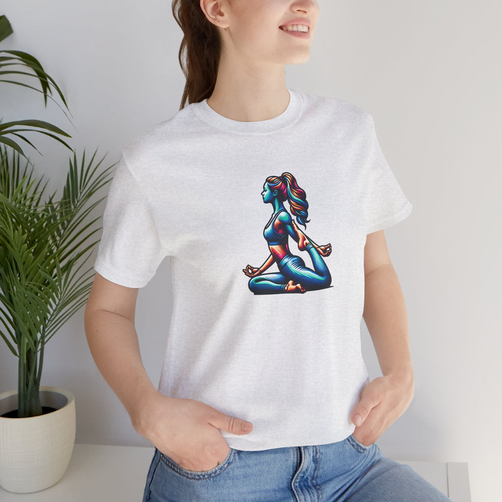 Yoga Unisex Jersey Short Sleeve Tee - Soft Cotton - DipaliZ