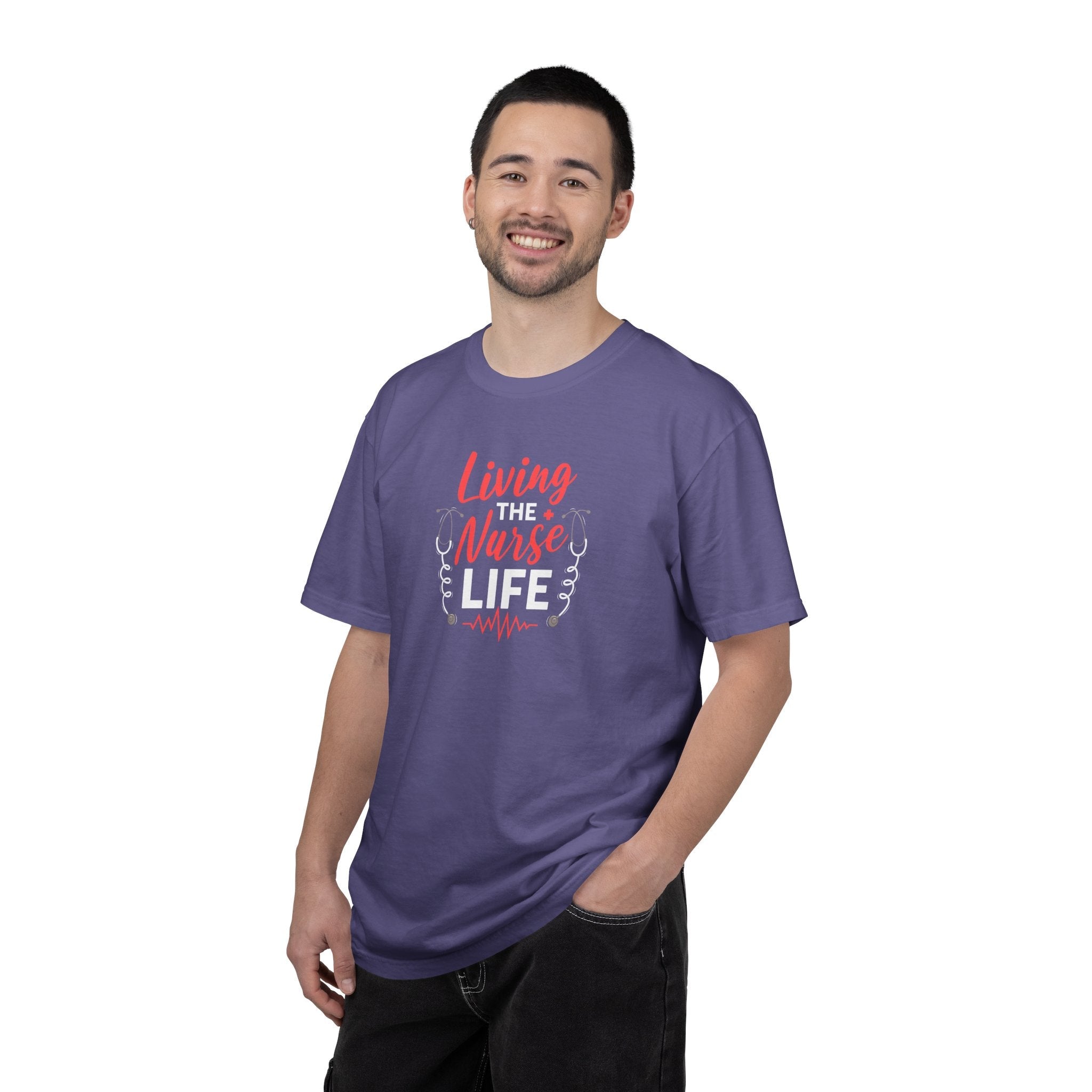 Nurse Life Garment Dyed Tee - Comfort Colors Cotton - DipaliZ