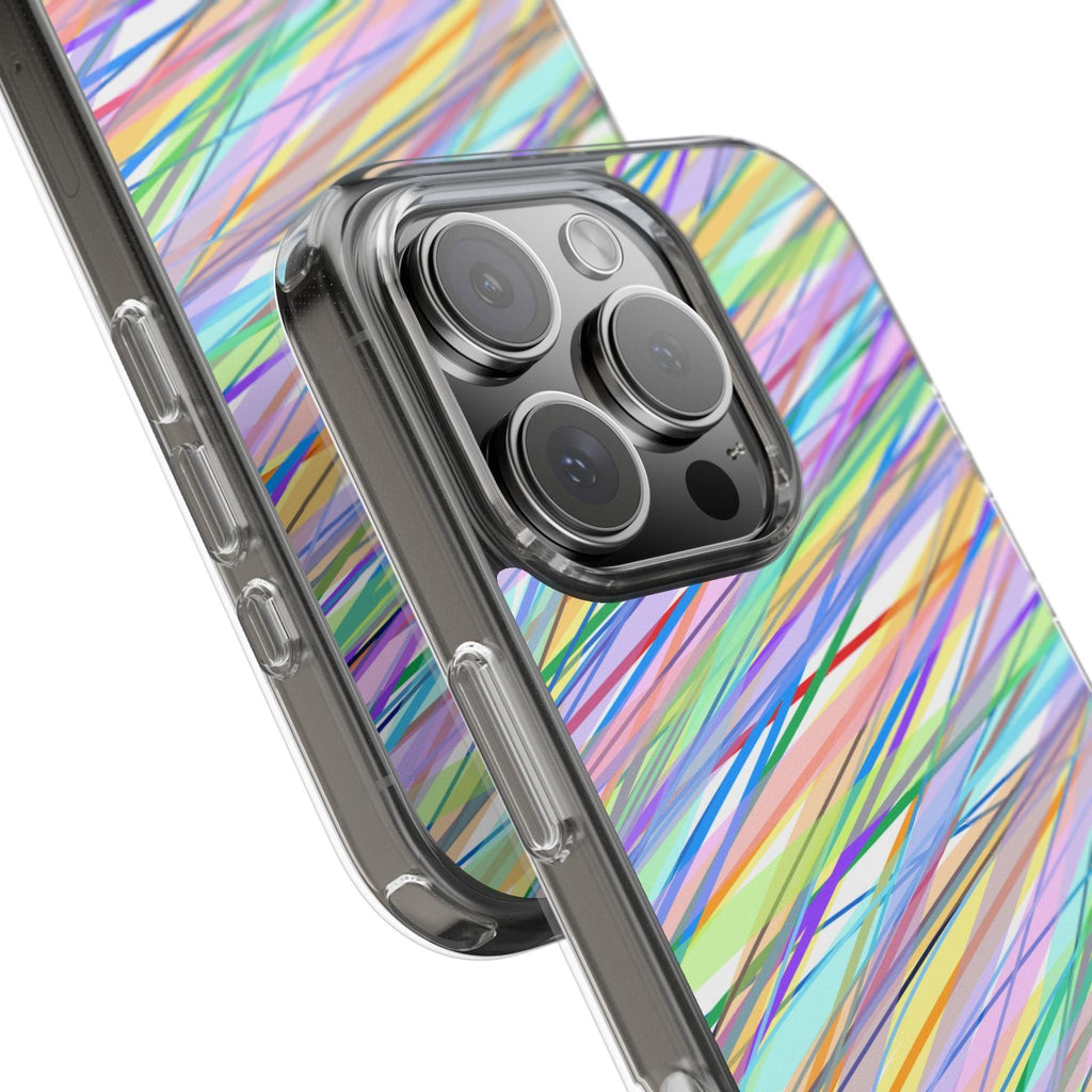 Threads Of Colors Clear Case