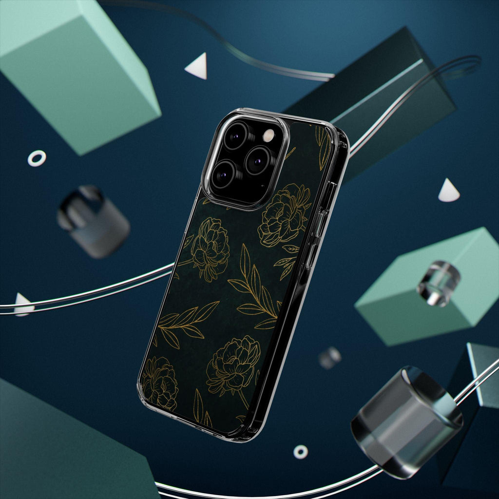 Floral Pattern Clear Cases
