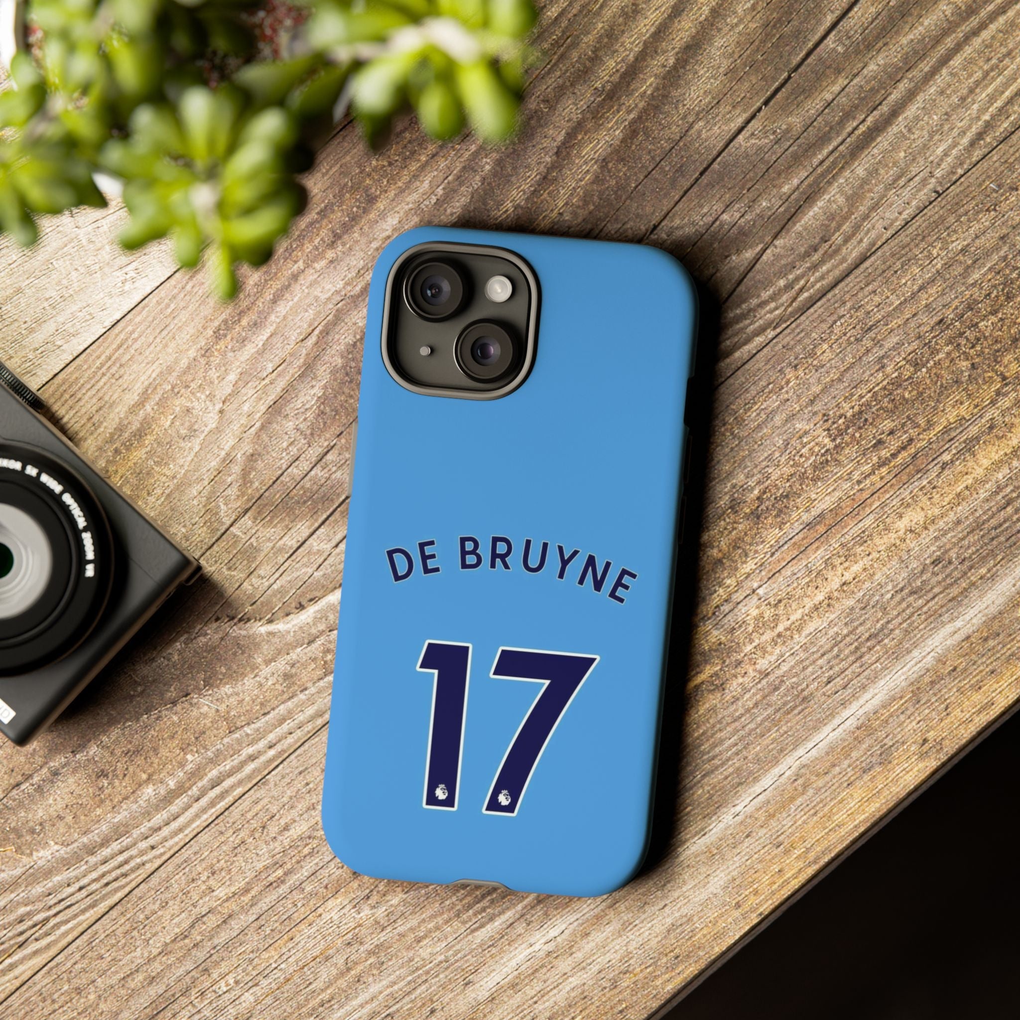 Kevin De Bruyne VisionGuard – Enhanced Protection & Sleek Design | Fits iPhone 8–16 Pro Max & Galaxy S10–S25 Ultra