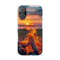 Woodland Fire Phone Case – Warmth of Nature’s Blaze on Your Device