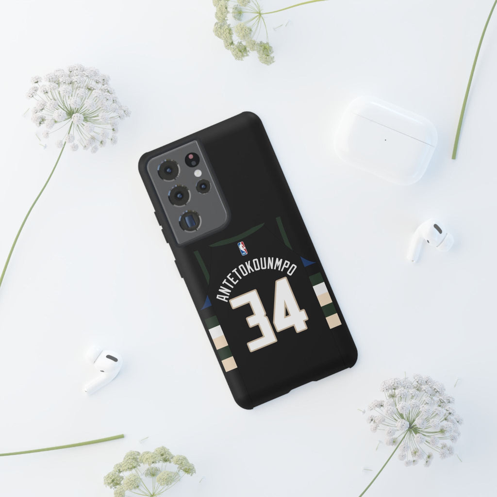 Giannis Antetokounmpo Force Drive Edition – Heavy-Duty ShockGuard Layers, Athletic Slim Fit | iPhone 8–16 Pro Max & Samsung S10–S25 Ultra Supported