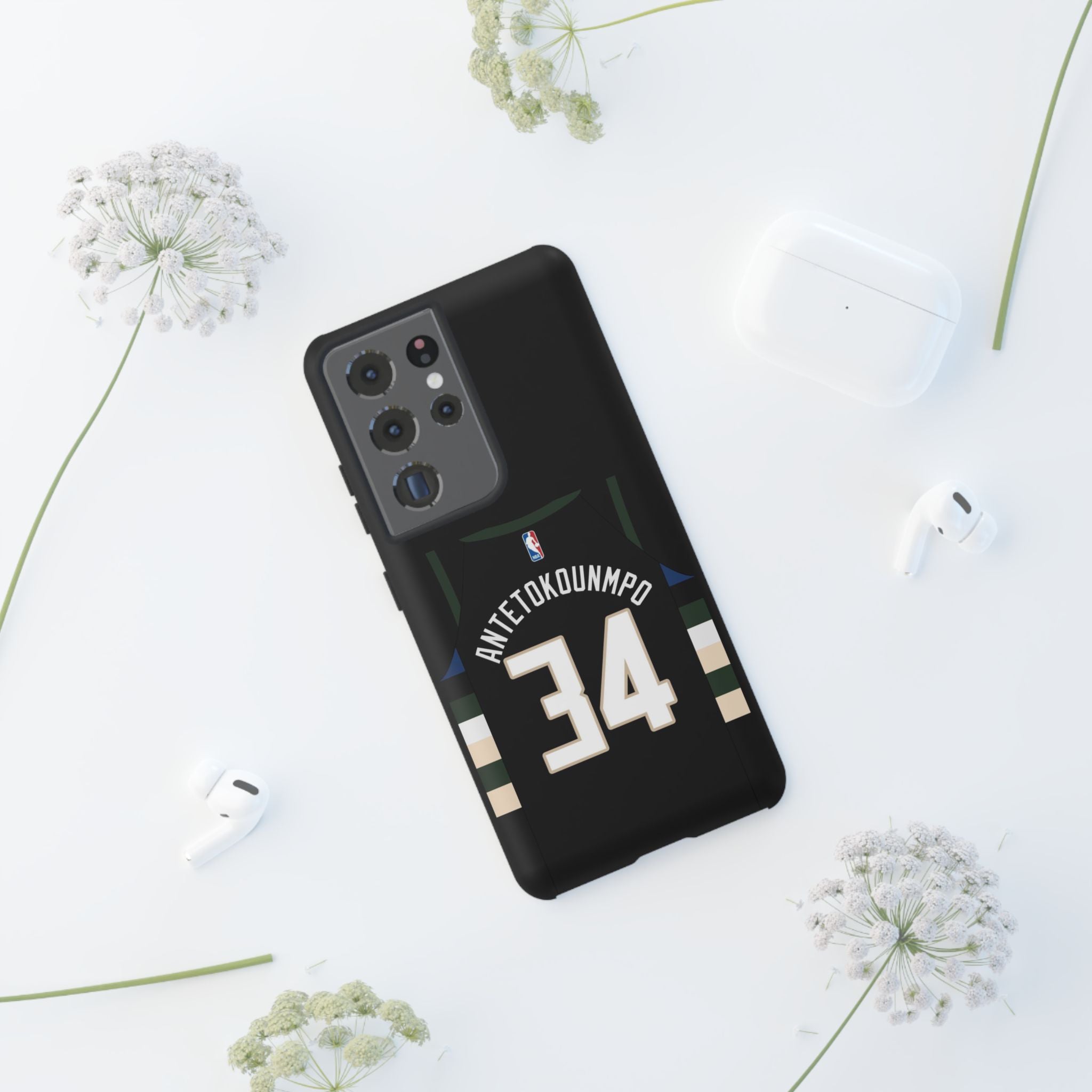 Giannis Antetokounmpo Force Drive Edition – Heavy-Duty ShockGuard Layers, Athletic Slim Fit | iPhone 8–16 Pro Max & Samsung S10–S25 Ultra Supported