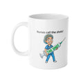 Nurse Mug – "Nurses Call the Shots" Personalized Ceramic Coffee Mug
