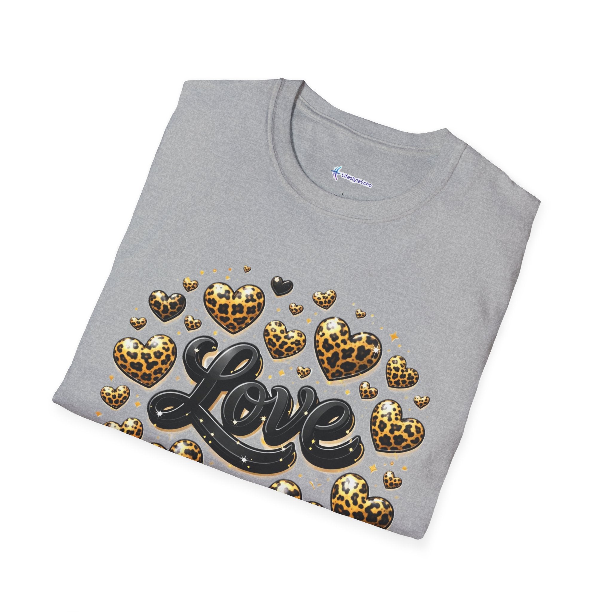 Love Surrounded by Gold Balloons T-Shirt