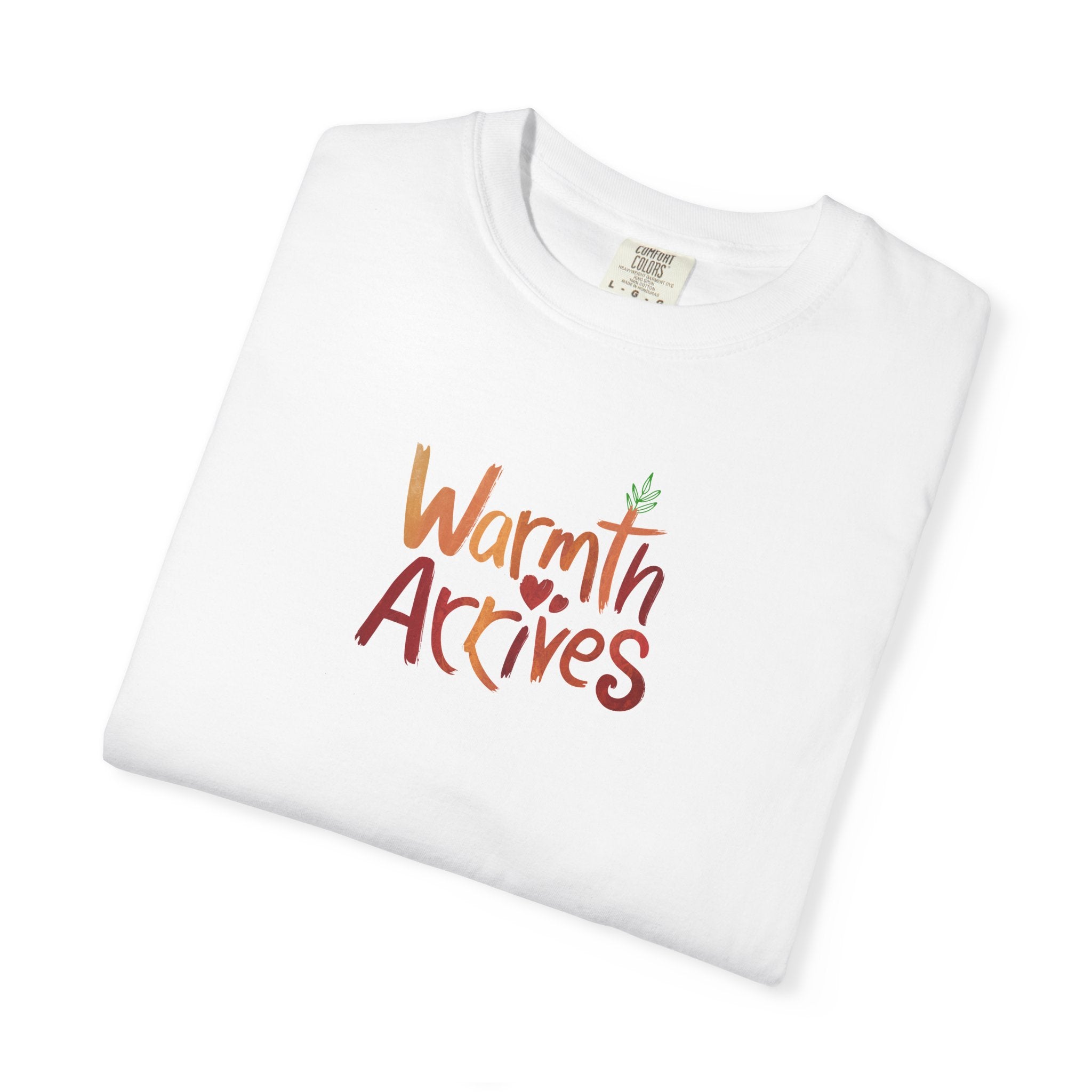 Warmth Arrives Relaxed Fit Cotton T-Shirt Unisex - DipaliZ
