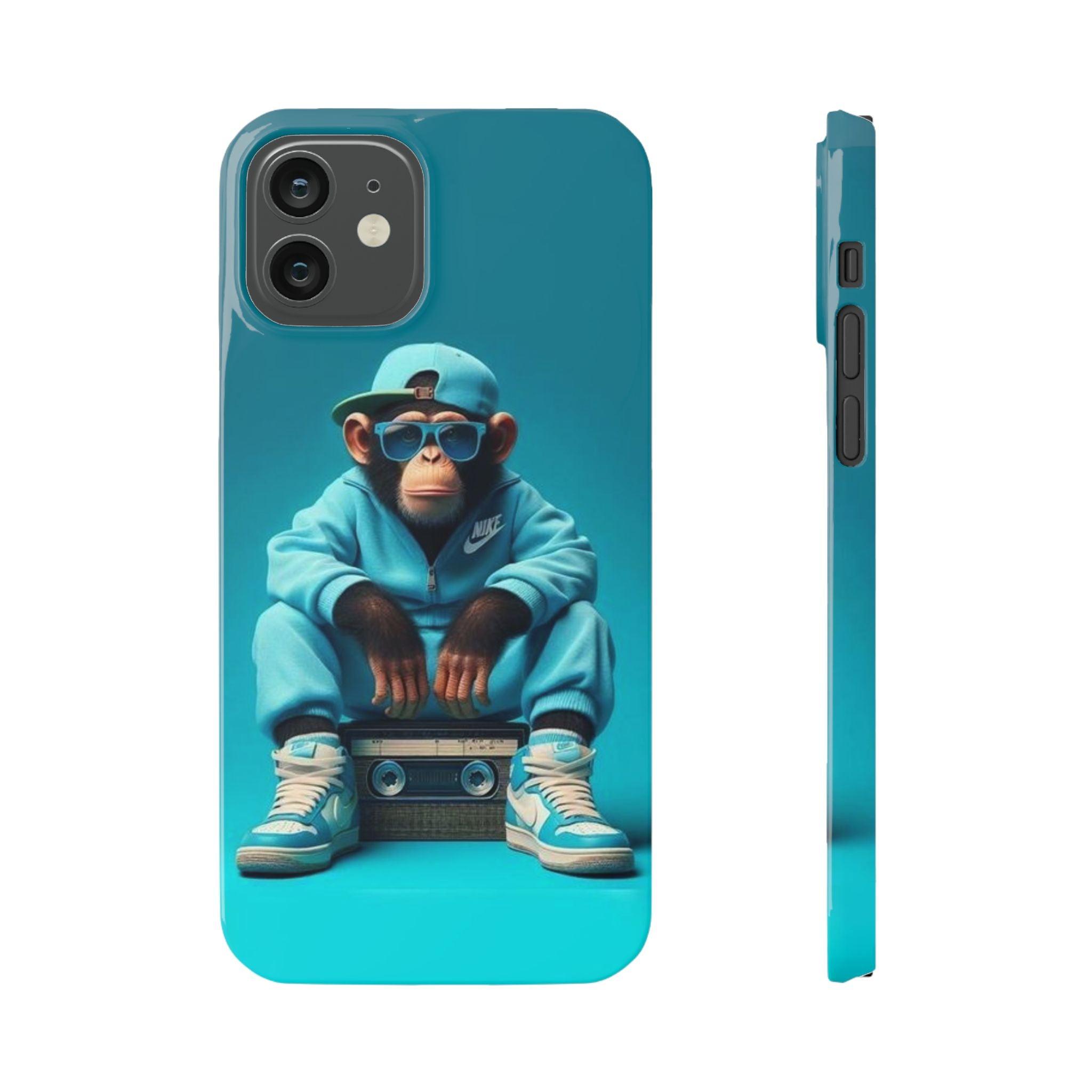 Monkey Madness Phone Case – Unleash the Fun with Cartoon Style!