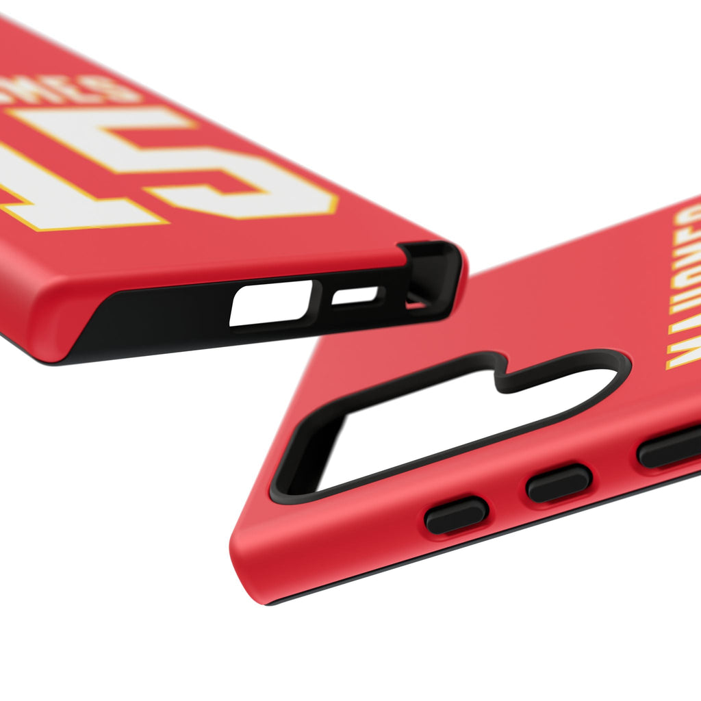 Patrick Mahomes Precision Armor – Dual-Layer Shock Resistance & Sleek Fit | Compatible with iPhone 8–16 Pro Max & Galaxy S10–S25 Ultra