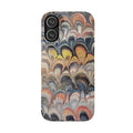 Multi-Colored Marbled Swirl Phone Case - Single Layer Slim Case