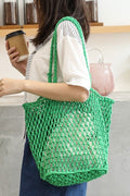 Braided Net Tote Bag